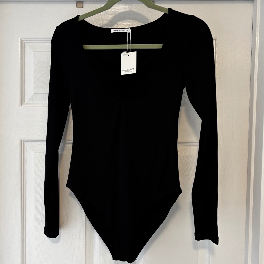 V-Neck Bodysuit NWT